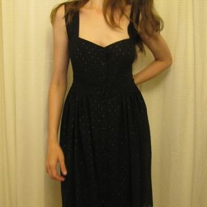 FLASH SALE Dora Landa Black Sweetheart Dress